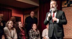 Comedians on Stage