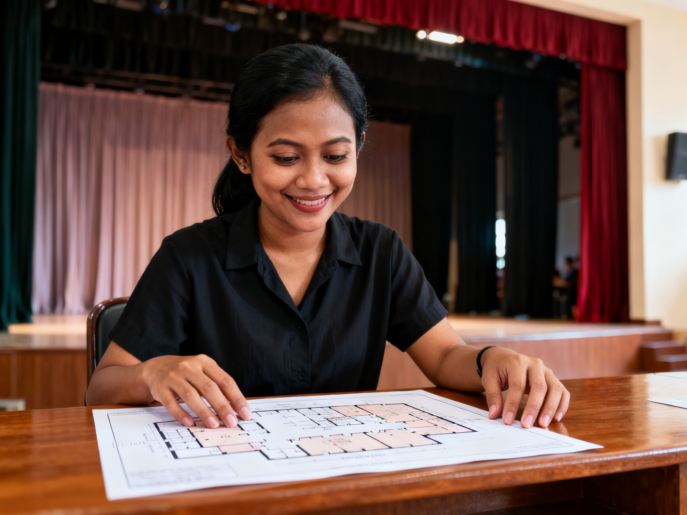 global theatre evolution insights captured as Indonesian producer examines stage plan for hybrid performance